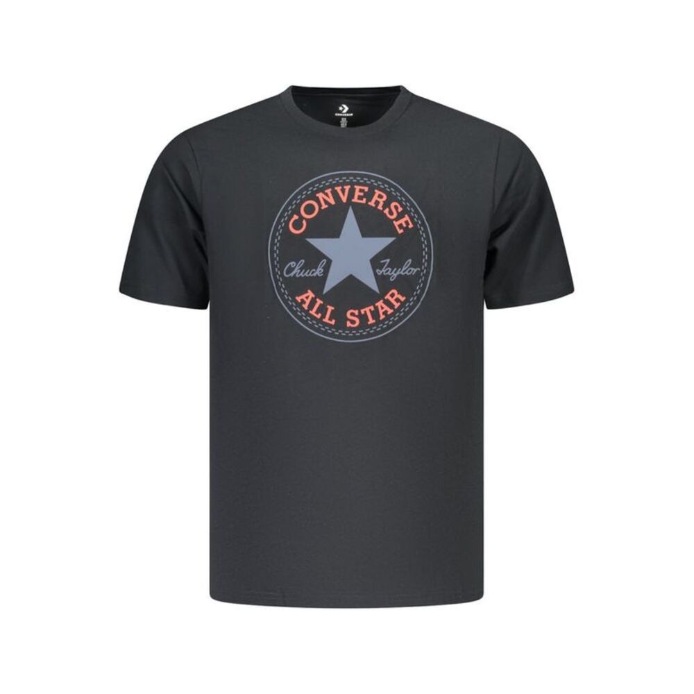 Converse Black Cotton Men's Men's T-Shirt